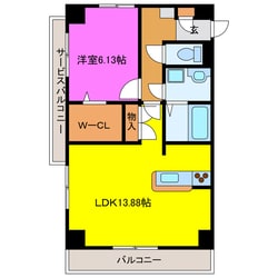 マッターホルン高尾の物件間取画像